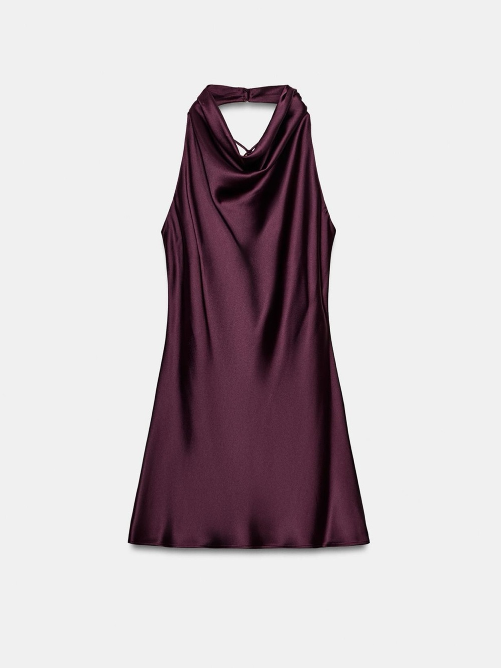 Zara Satin effect short dress